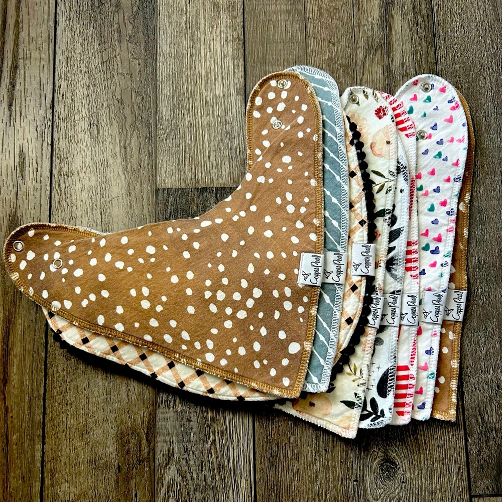 Copper Pearl Bibs